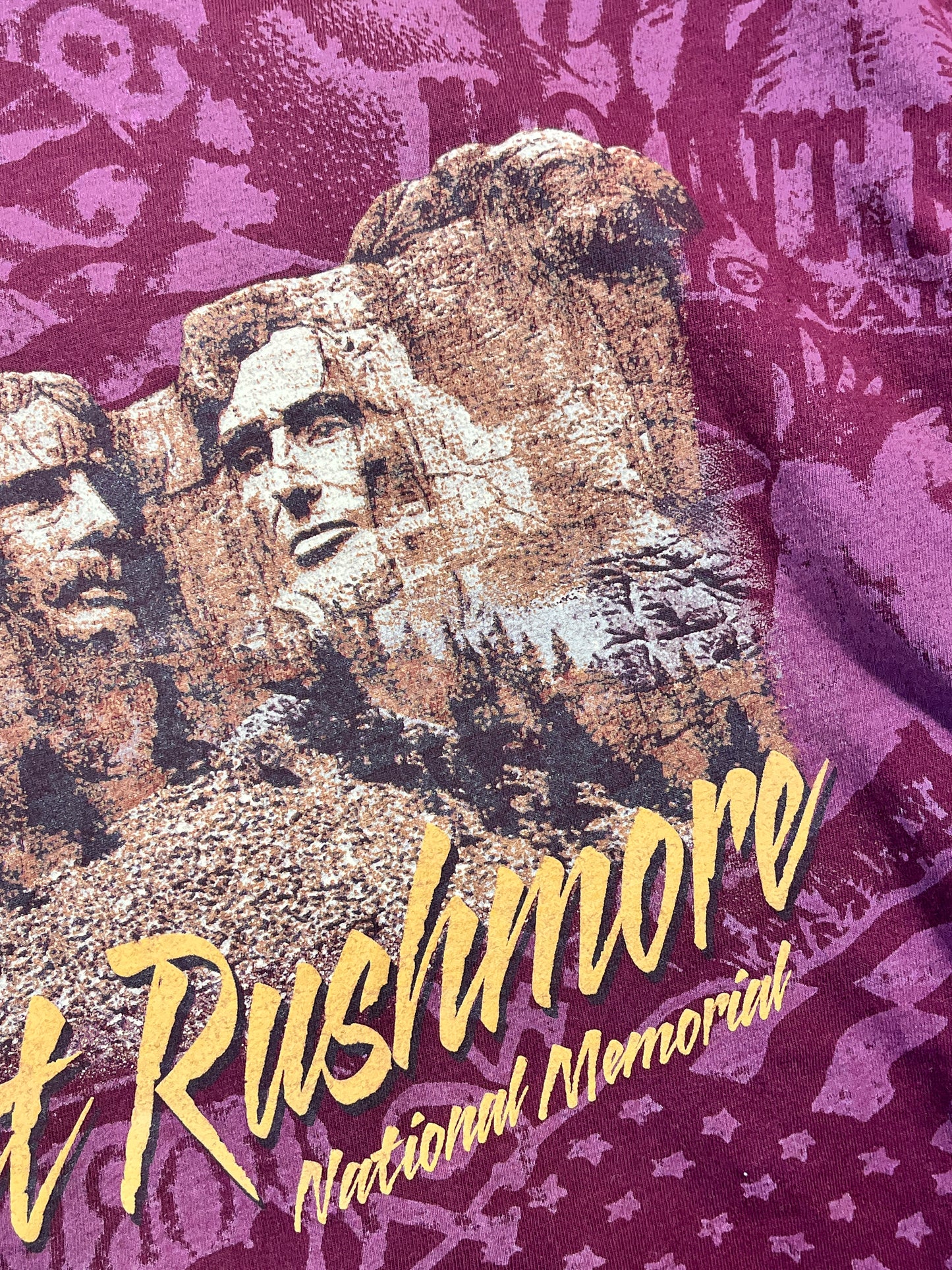 Vintage Mount Rushmore T-Shirt Presidents Memorial Dakota