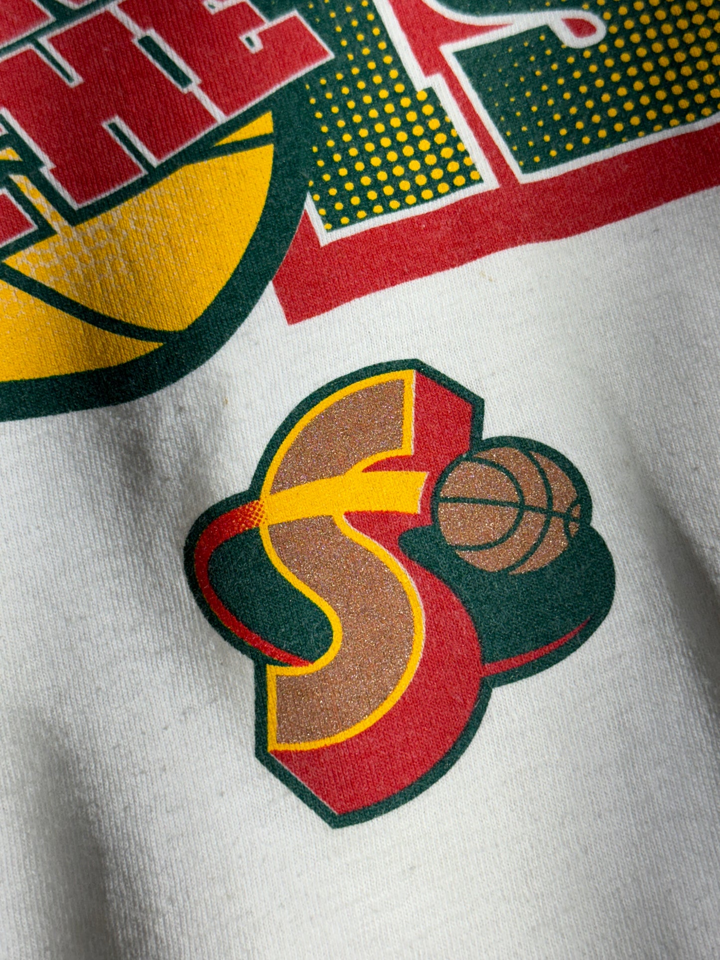 Vintage Seattle Supersonics T-Shirt NBA Bring The Noise