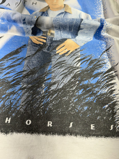 Vintage 1996 Garth Brooks T-Shirt Fresh Horses World Tour