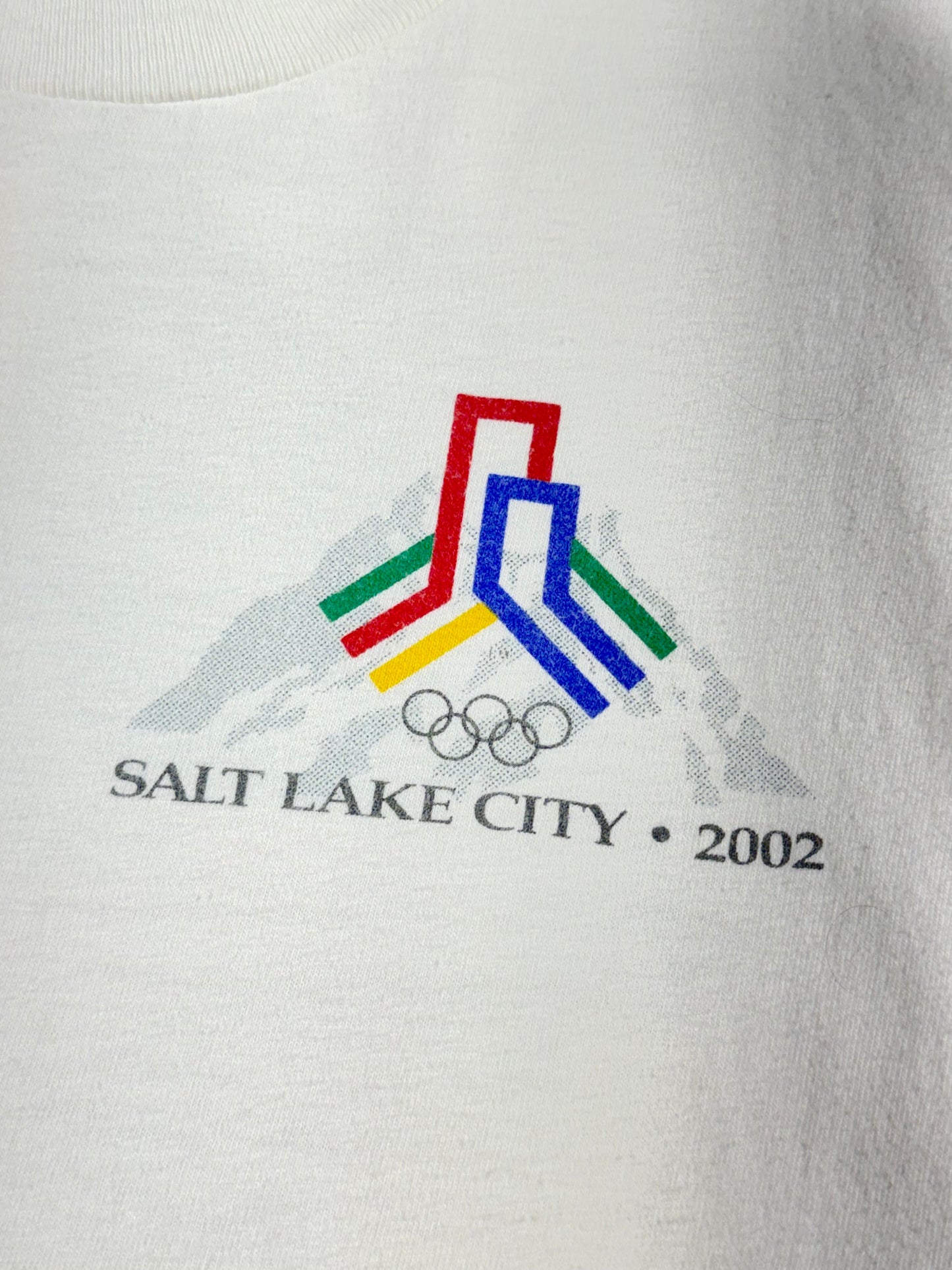 Vintage Olympics T-Shirt Salt Lake City 2002