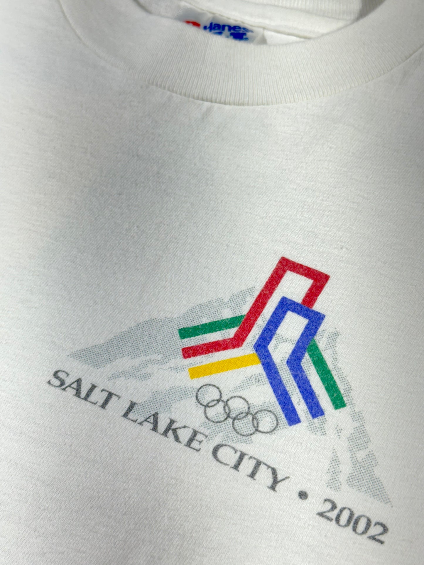 Vintage Olympics T-Shirt Salt Lake City 2002