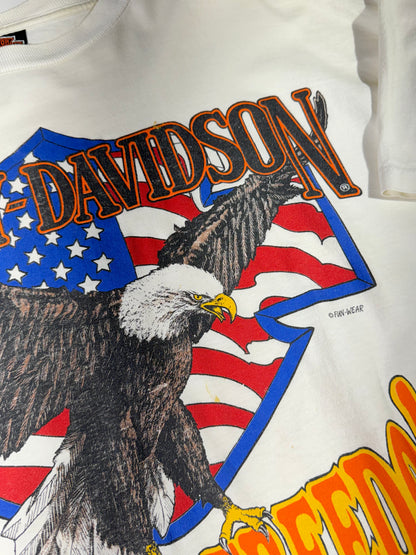 Vintage Harley Davidson T-Shirt Feel The Freedom