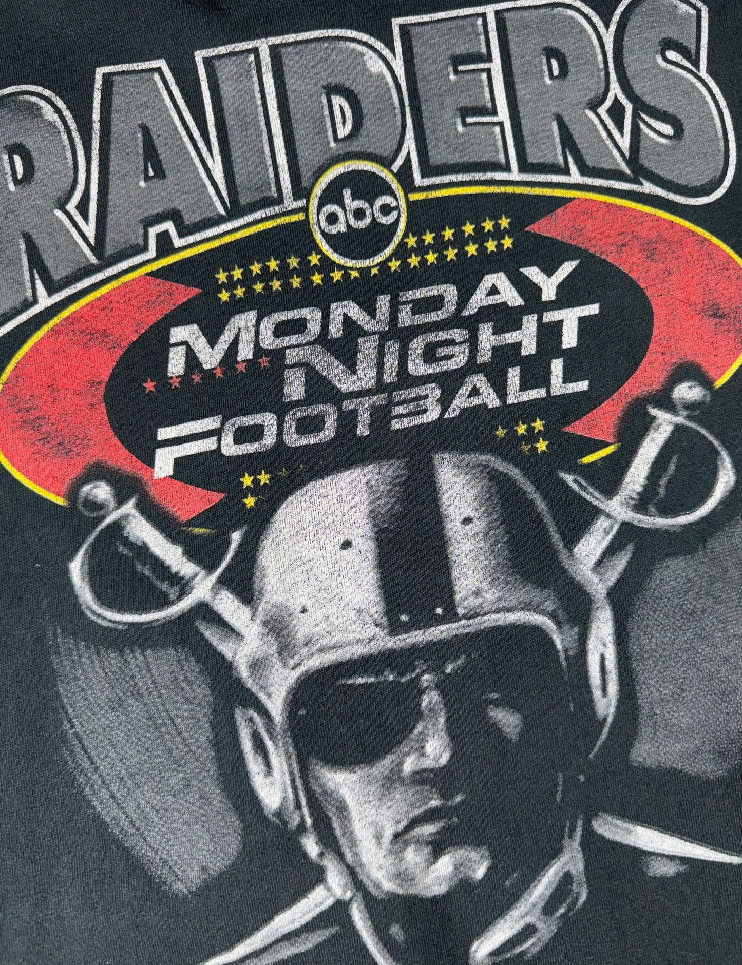 Vintage Raiders T-Shirt NFL Monday Night Football