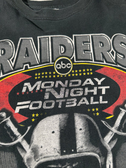 Vintage Raiders T-Shirt NFL Monday Night Football