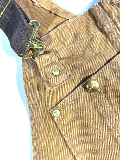 Vintage Carhartt Overalls Tan Heavy Duty