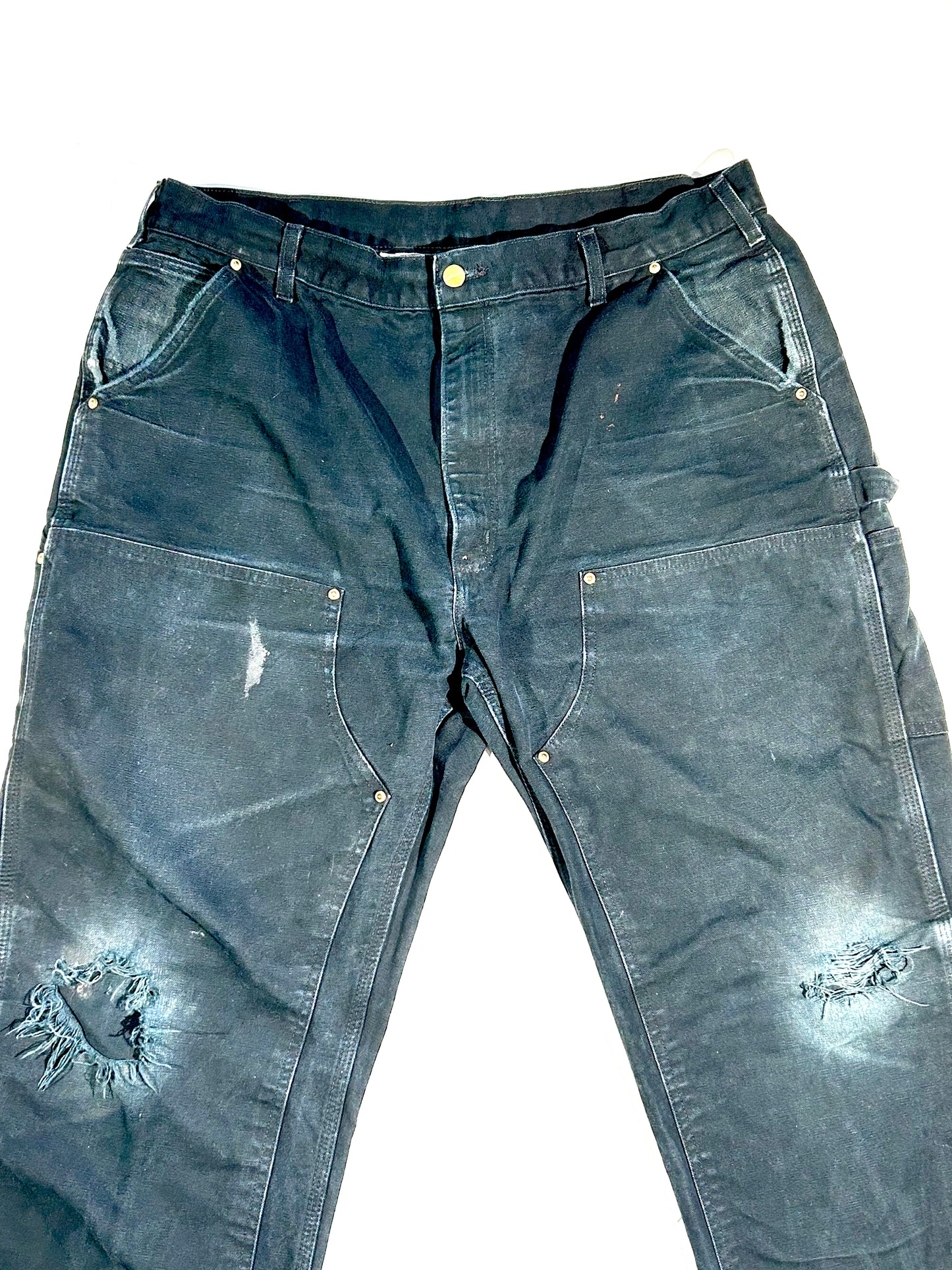 Vintage Carhartt Pants Double Knee Bottoms Cargos USA Made