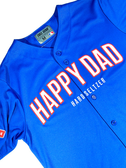 Vintage Happy Dad Jersey Baseball Cut