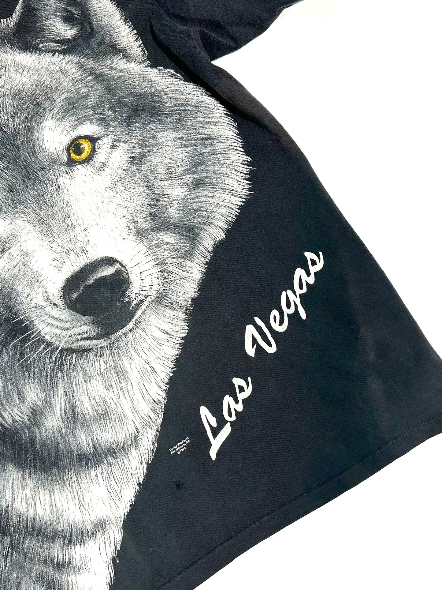 Vintage Wolf T-Shirt Single Stitch Animal