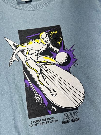 Vintage Silver Surfer T-Shirt Waves