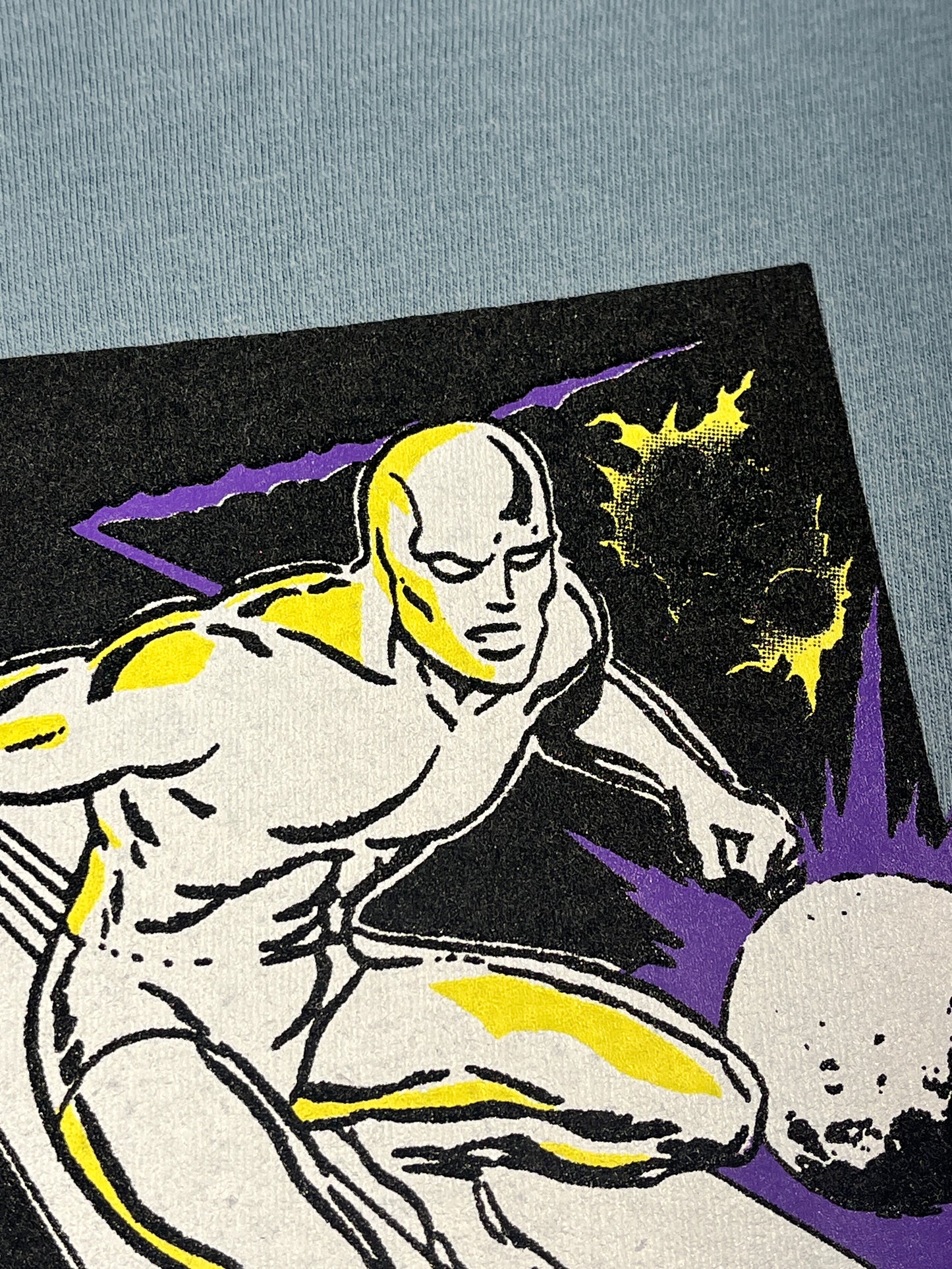 Vintage Silver Surfer T-Shirt Waves