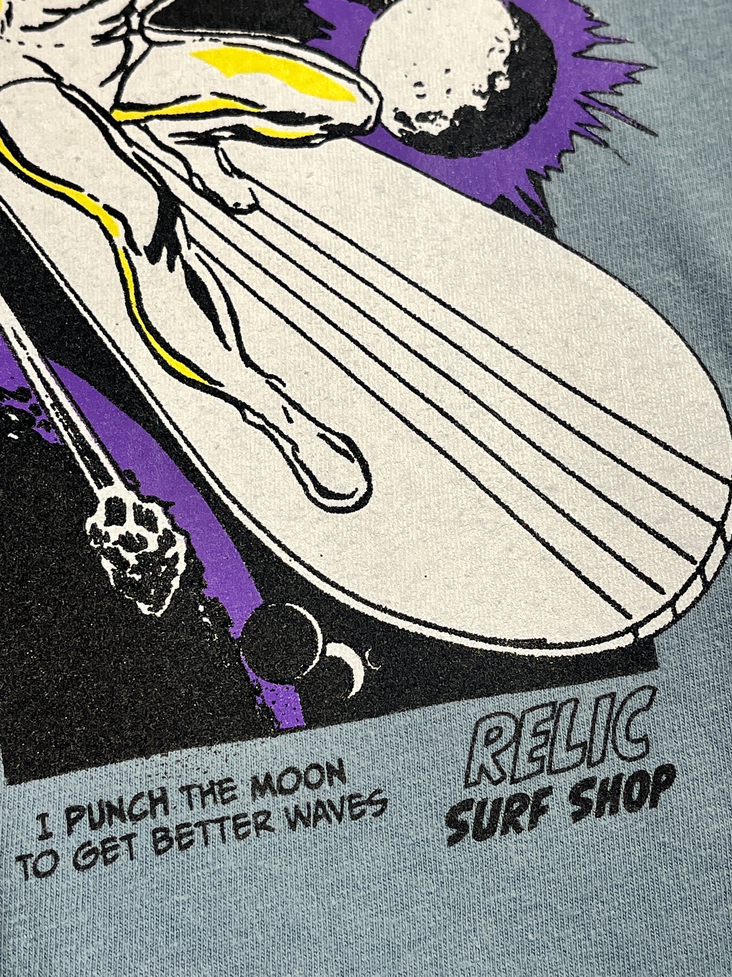 Vintage Silver Surfer T-Shirt Waves