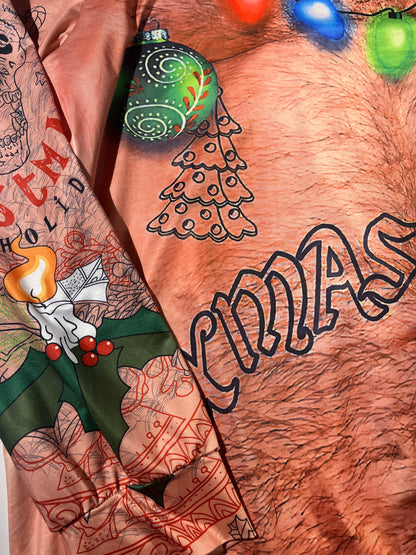 Vintage Christmas Shirt Tattoos XMAS Life EPIC Jersey