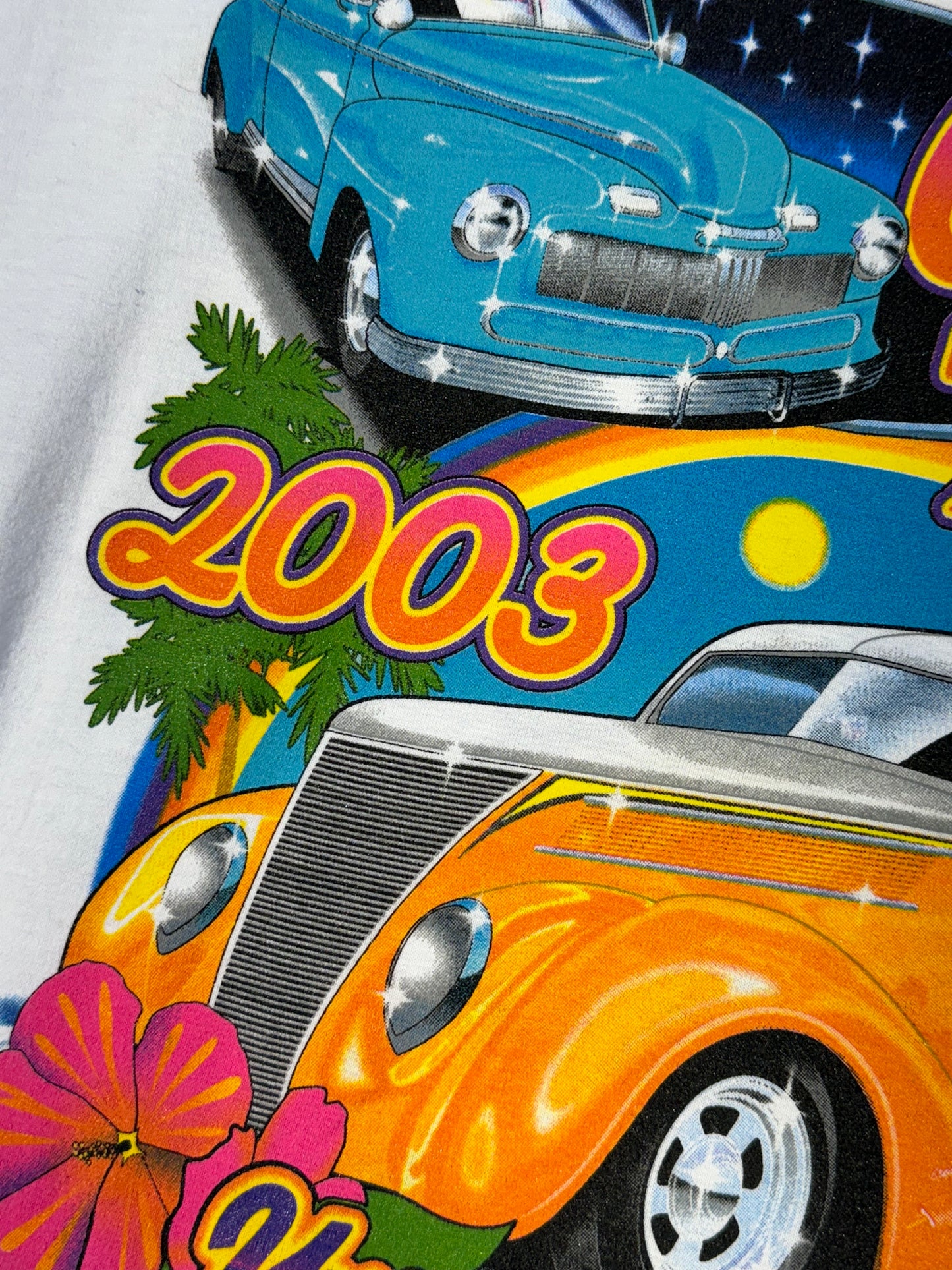 Vintage Graffiti Nights T-Shirt Para-Dice 03 Classic Cars