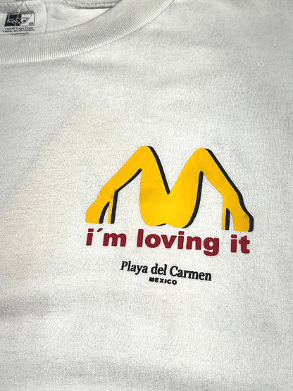 Vintage I'm Loving It T-Shirt McDonald's Funny Slogan