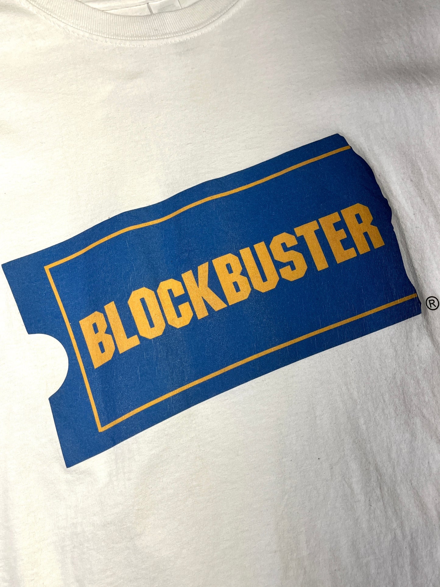 Vintage Blockbuster T-Shirt Rental Movies Y2K