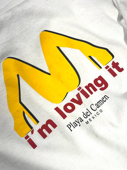 Vintage I'm Loving It T-Shirt McDonald's Funny Slogan