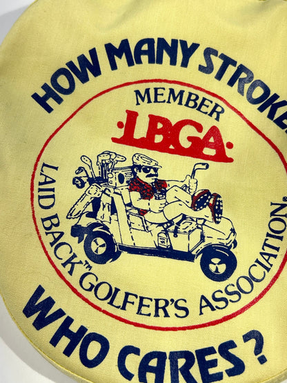 Vintage Golf Hat Laid Back Golfers Association LBGA Funny
