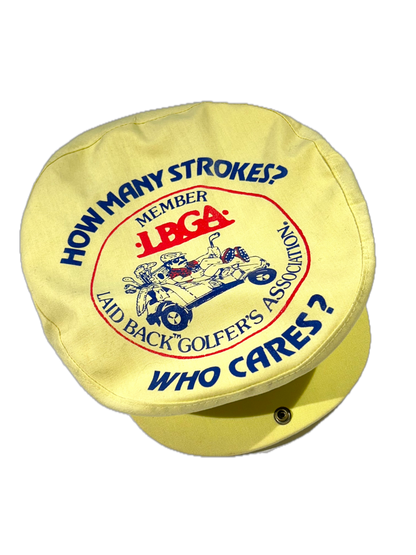 Vintage Golf Hat Laid Back Golfers Association LBGA Funny