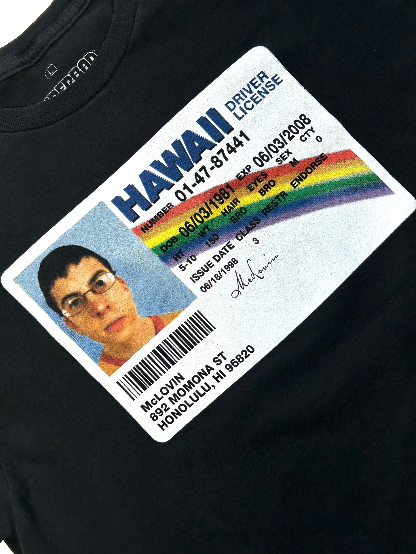 Vintage Mclovin T-Shirt Superbad Movie Funny