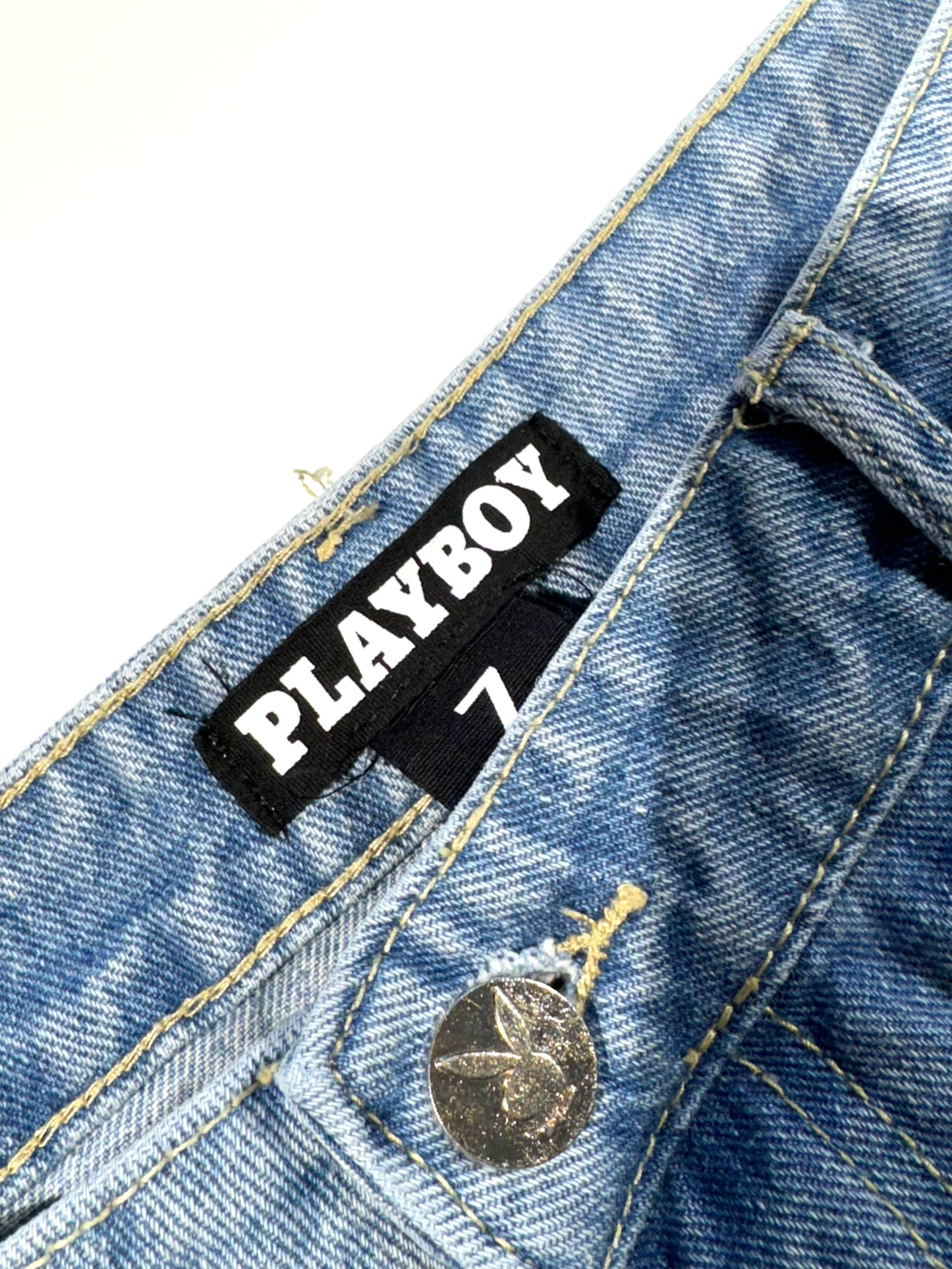 Vintage Playboy Jeans Light Blue Denim