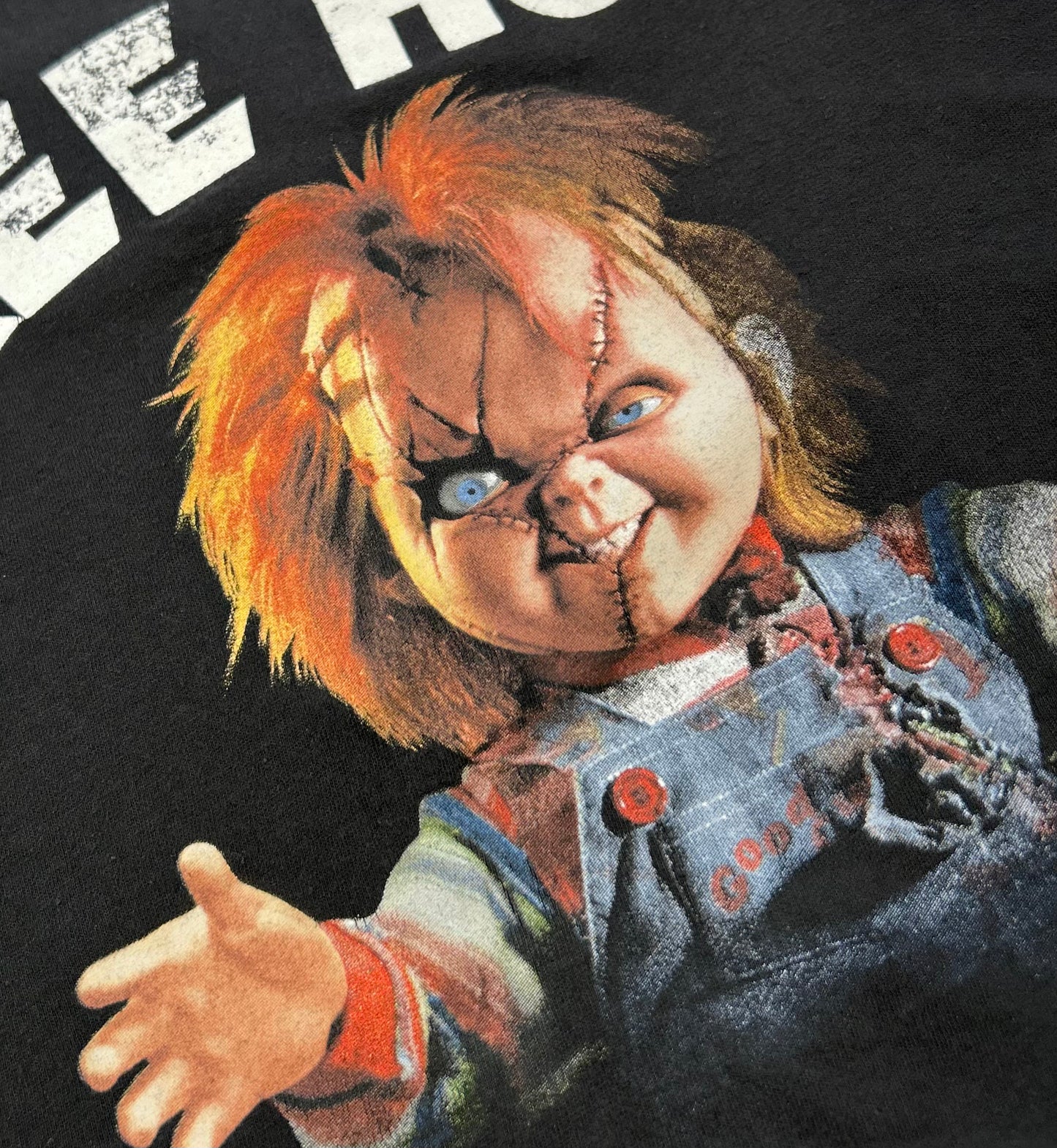 Vintage Chucky T-Shirt Free Hugs