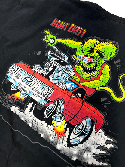 Vintage Rat Fink T-Shirt Big Back Graphic