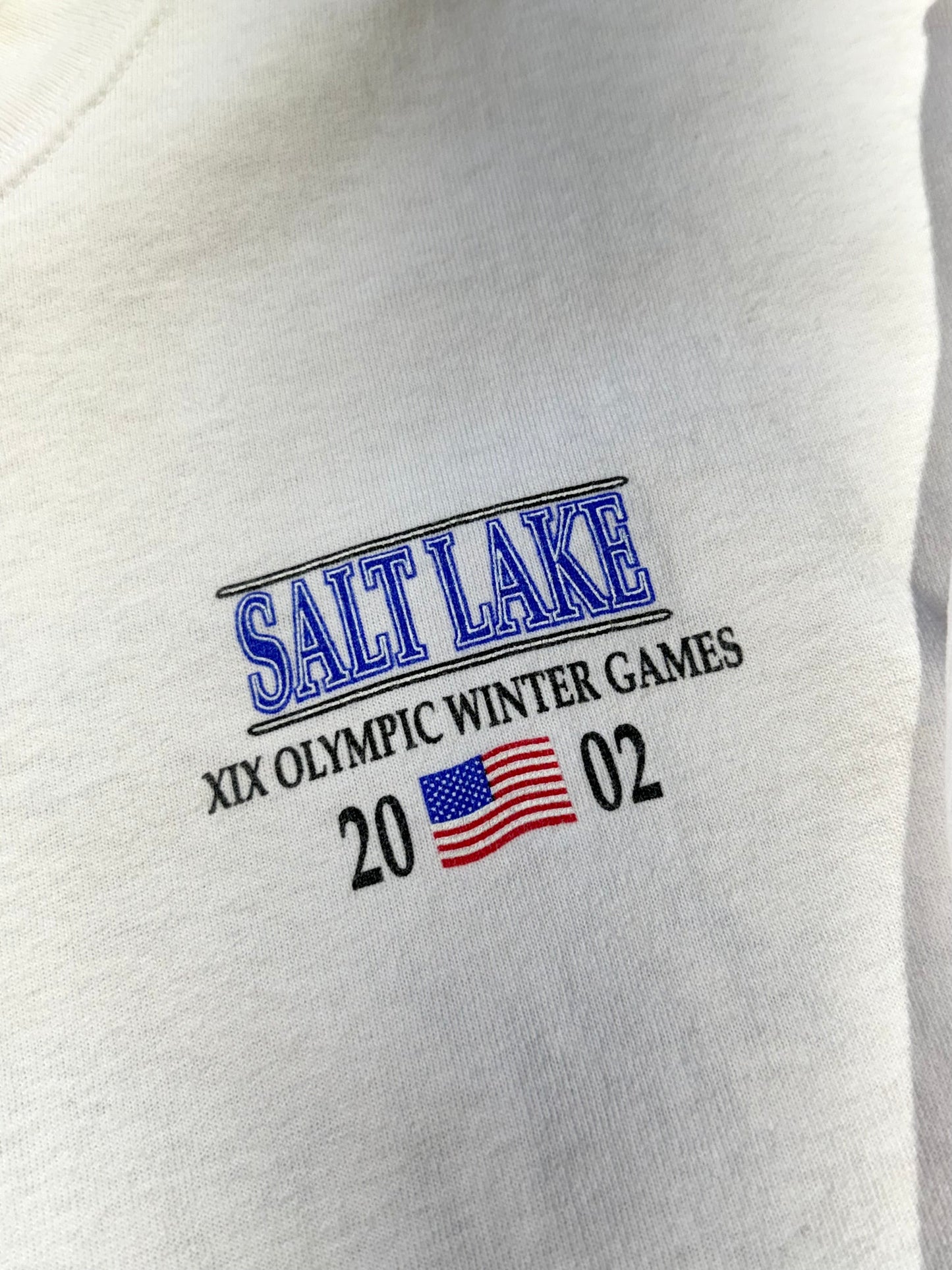 Vintage Salt Lake City Olympics T-Shirt 2002 Winter Games
