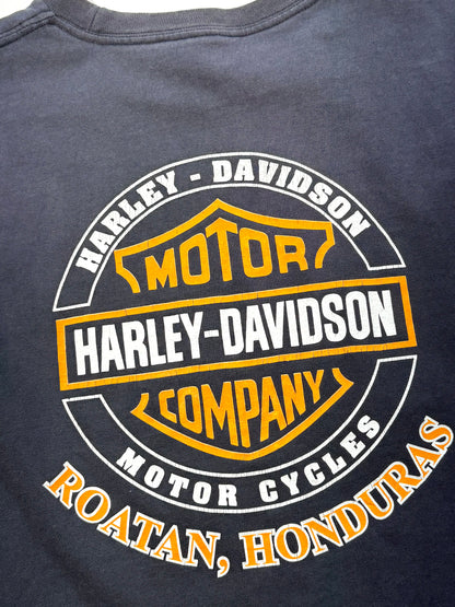 Vintage Harley Davidson T-Shirt Honduras Big Back Logo