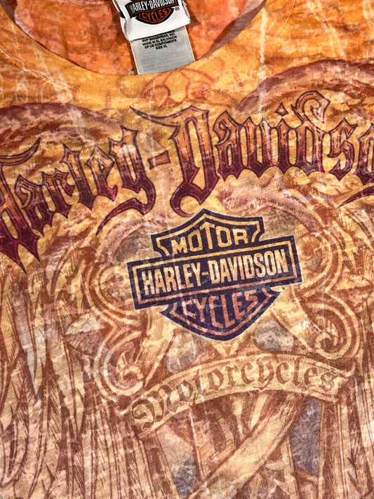 Vintage Harley Davidson T-Shirt Top Y2K