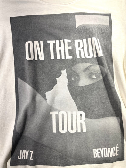 Vintage Beyonce T-Shirt Tour Jay-Z On The Run Tour