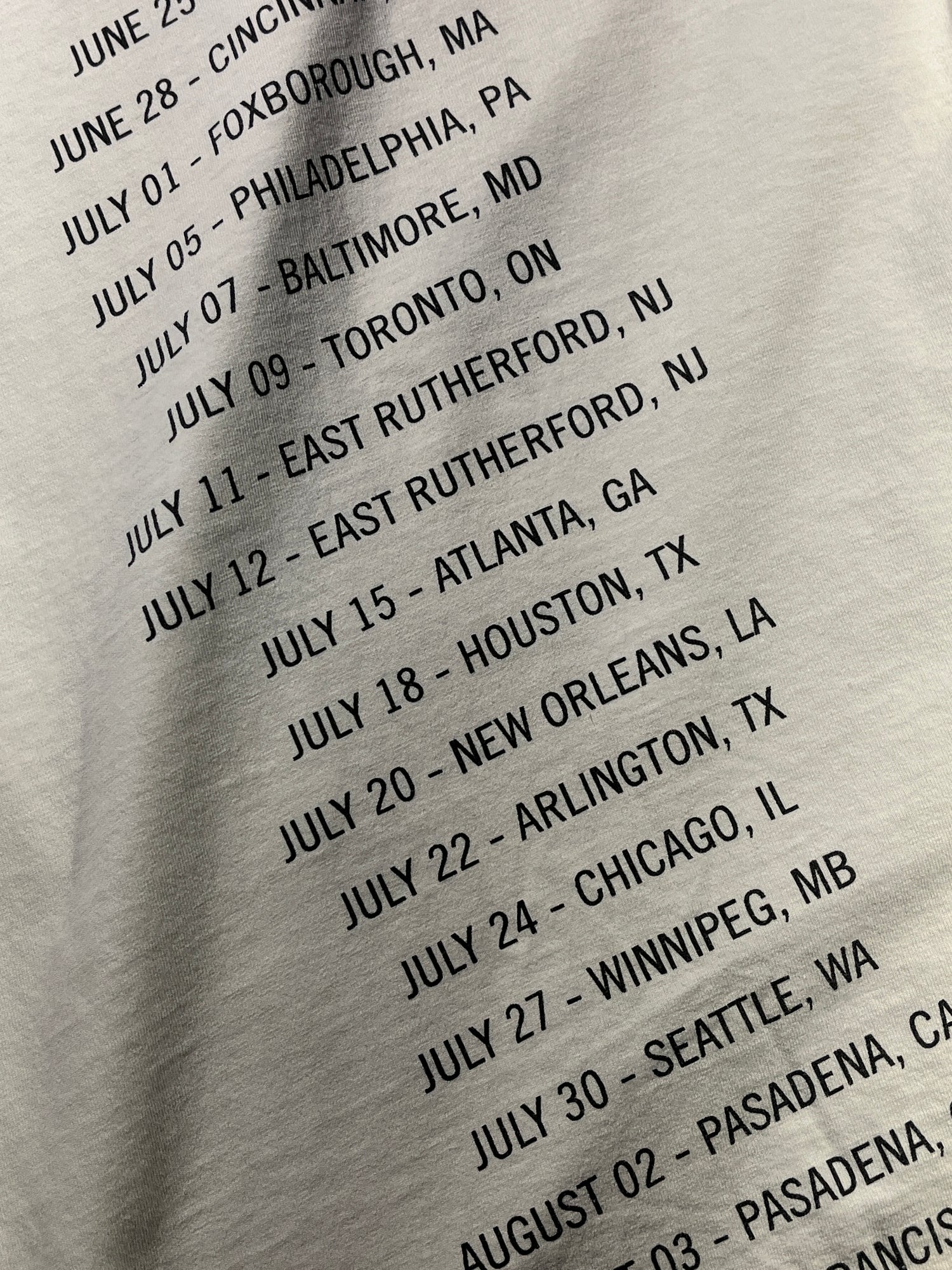 Vintage Beyonce T-Shirt Tour Jay-Z On The Run Tour – Glorydays