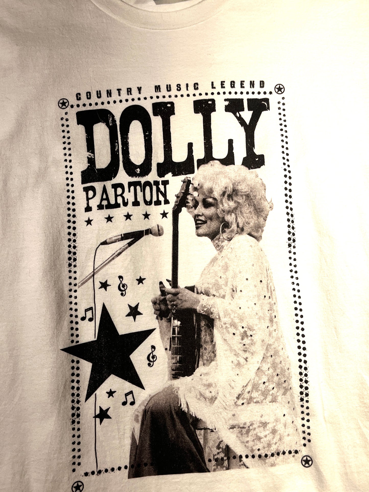 Vintage Dolly Parton T-Shirt Band Amazing