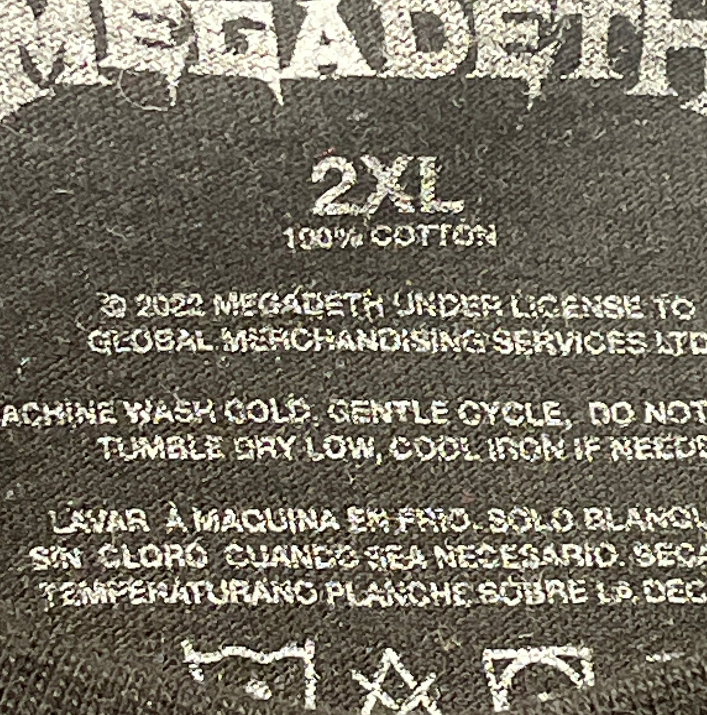 Vintage Megadeth T-Shirt Epic Band