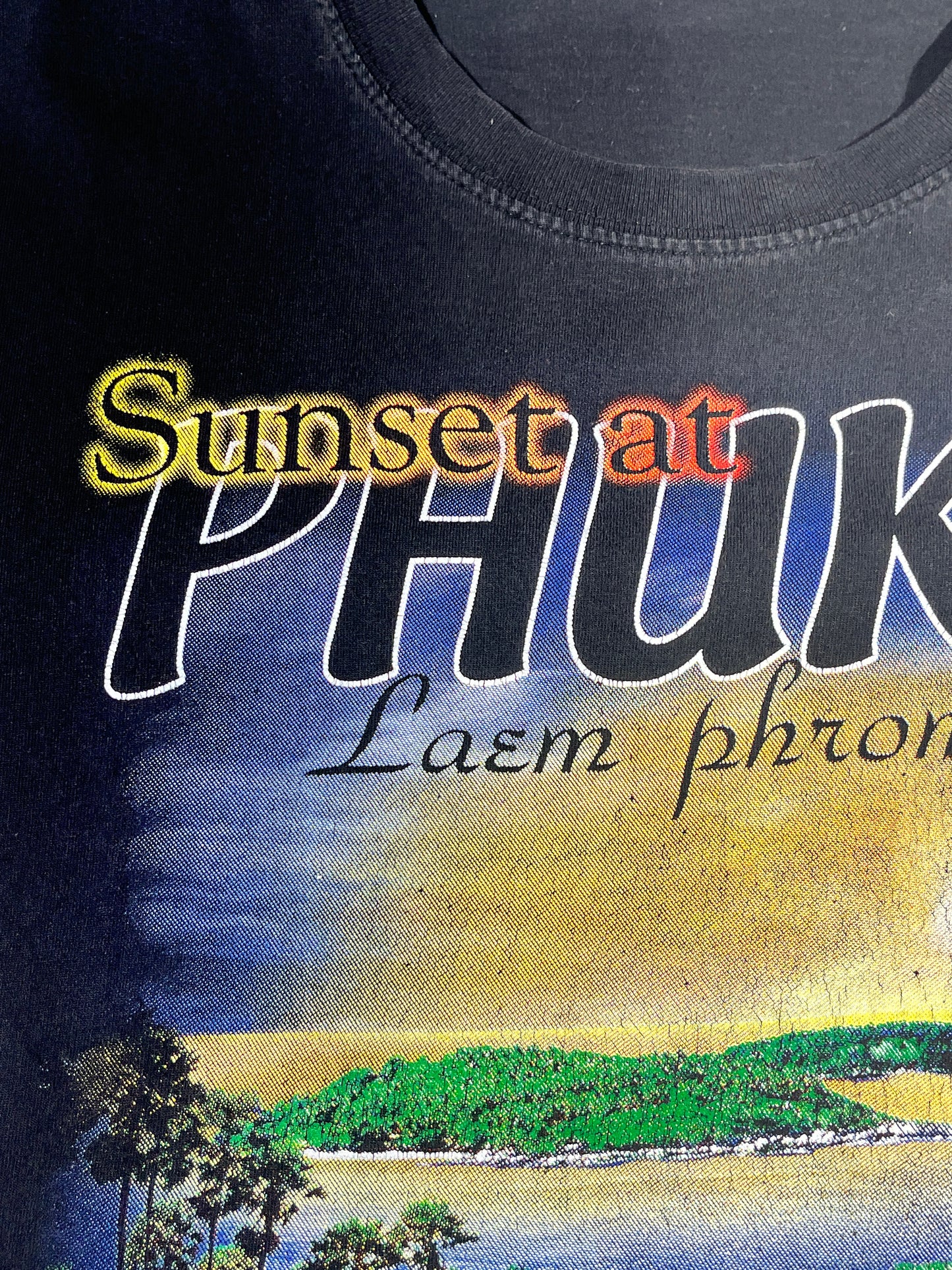 Vintage Sunset At Phuket T-Shirt