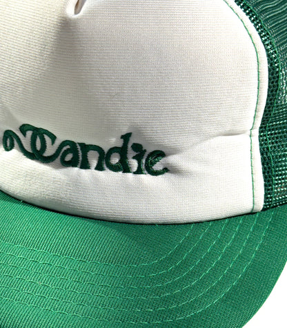 Vintage Green Trucker Hat Candle Snapback Chanel Logo