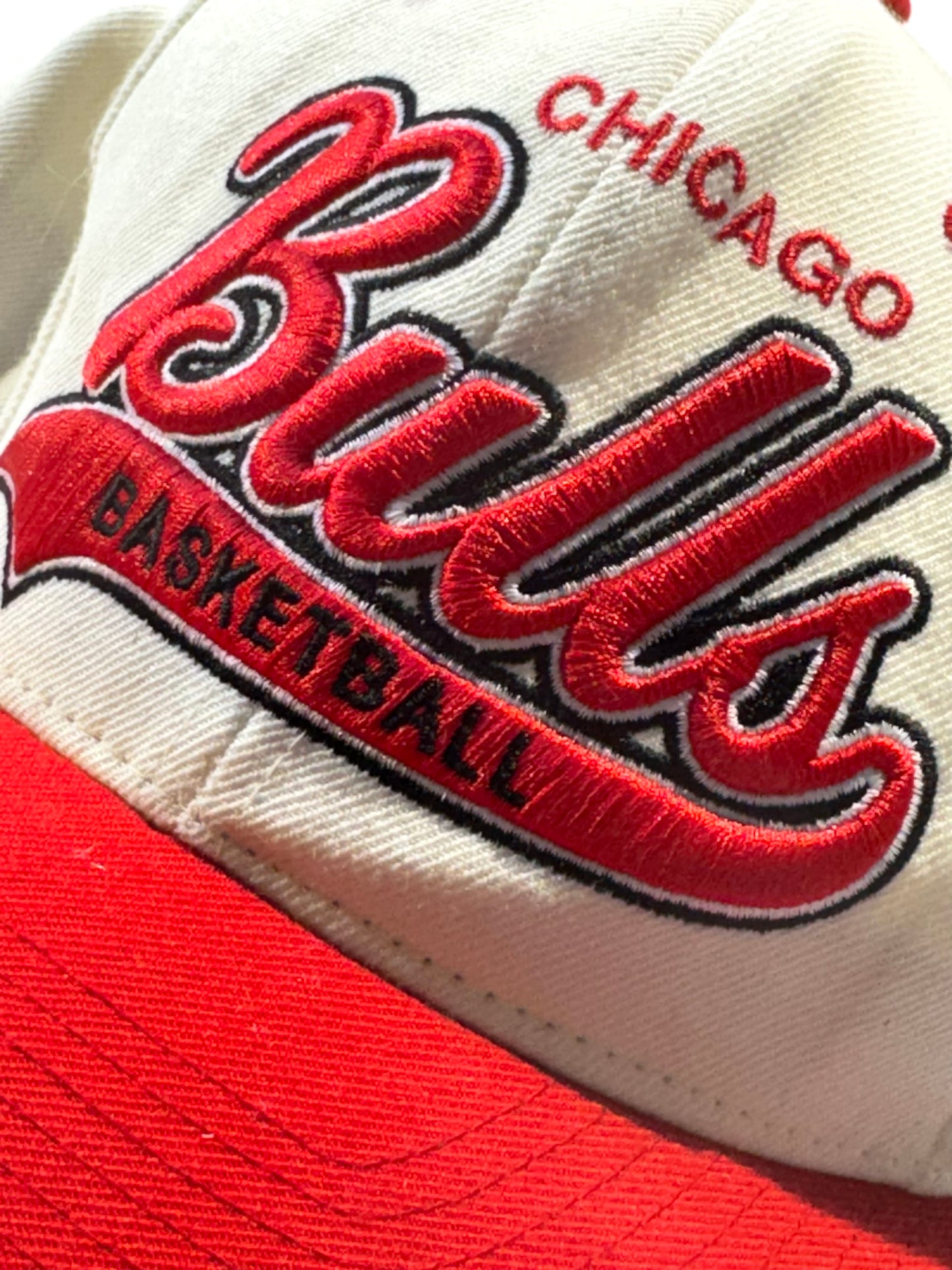 Vintage Chicago Bulls Snapback Hat Hardwood Classics NBA