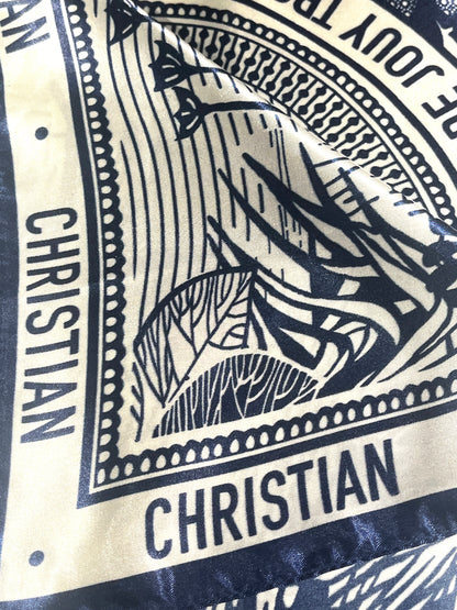 Vintage Christian Silk Scarf