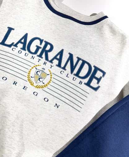 Vintage La Grande Crewneck Country Club USA Made