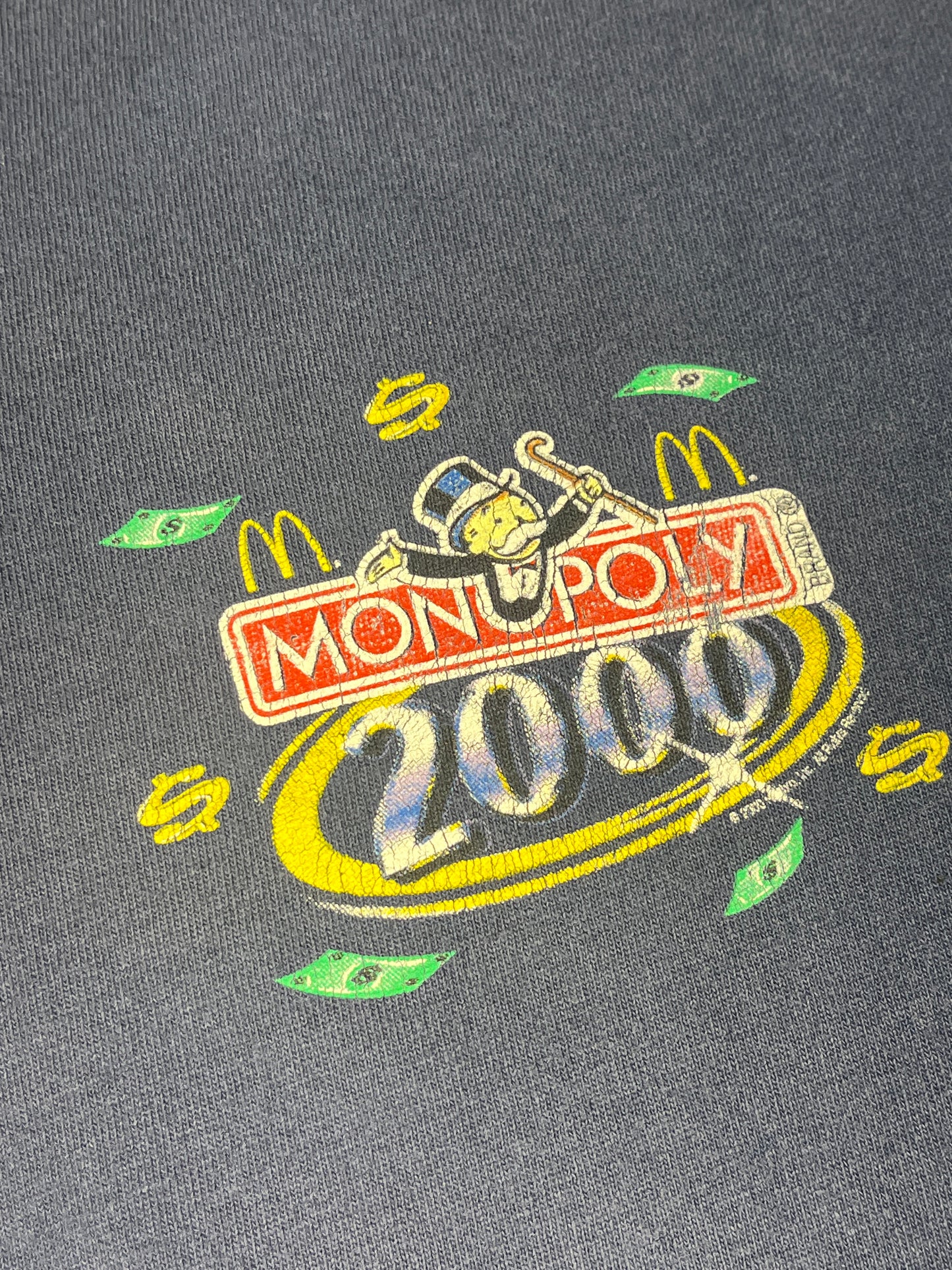 Vintage Monopoly T-Shirt Play To Win Y2K