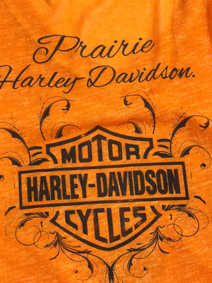 Vintage Harley Davidson T-Shirt Rhinestone Bedazzled Epic Very Thin