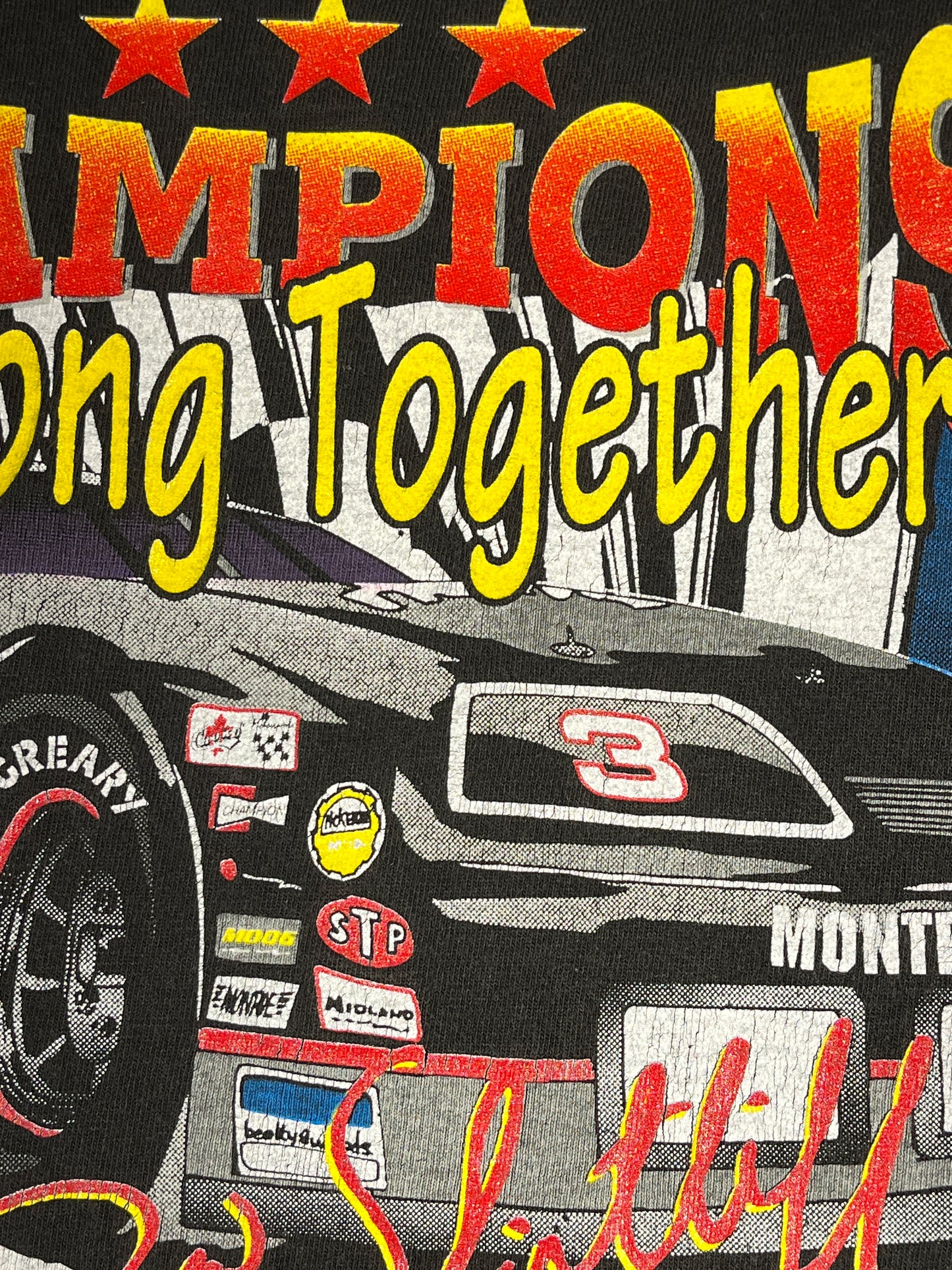 Vintage Racing T-Shirt Champions Snap On