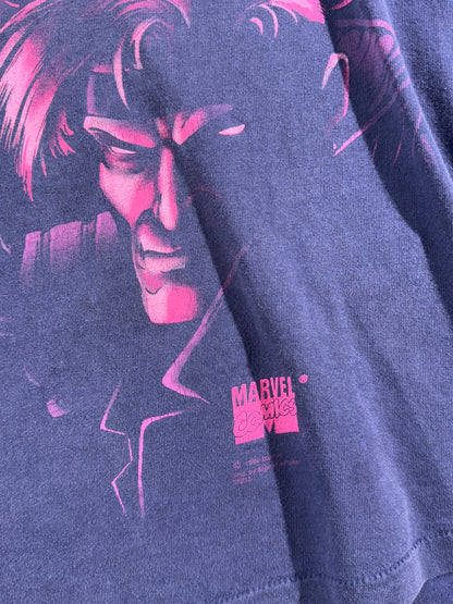 Vintage Marvel Gambit T-Shirt USA Made Single Stitch VERY RARE