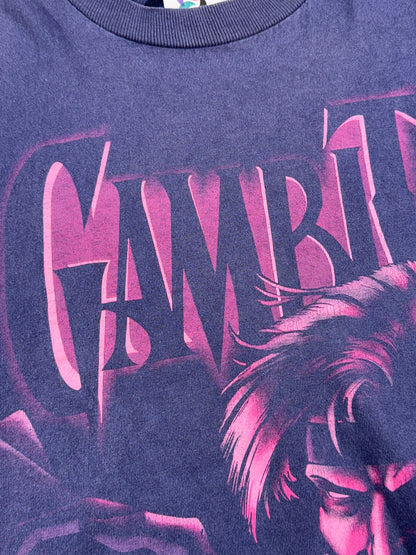 Vintage Marvel Gambit T-Shirt USA Made Single Stitch VERY RARE