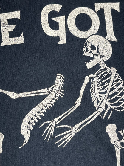 Vintage I've Got Your Back T-Shirt Skeleton Glow In The Dark