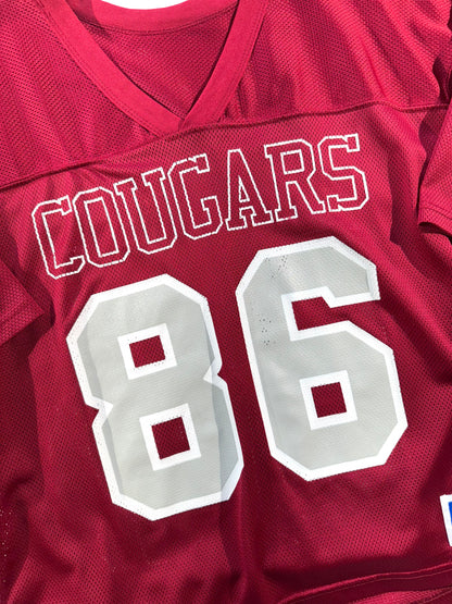 Vintage Cougars Jersey Mesh Football Top Sports