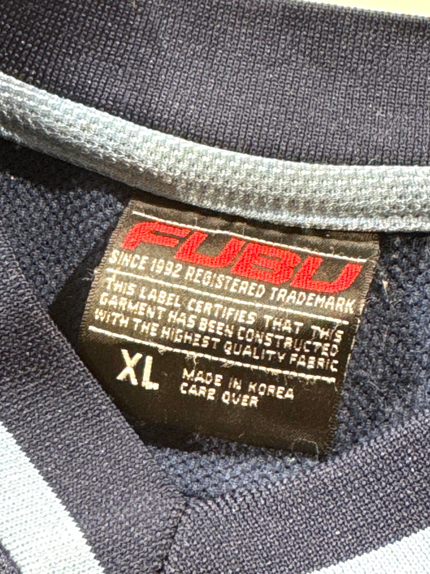 Vintage FUBU Jersey Carolina 05 City Series Collection Top 1992