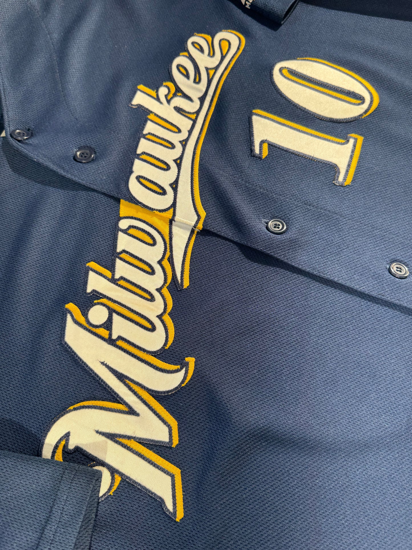 Vintage Milwaukee Brewers Jersey