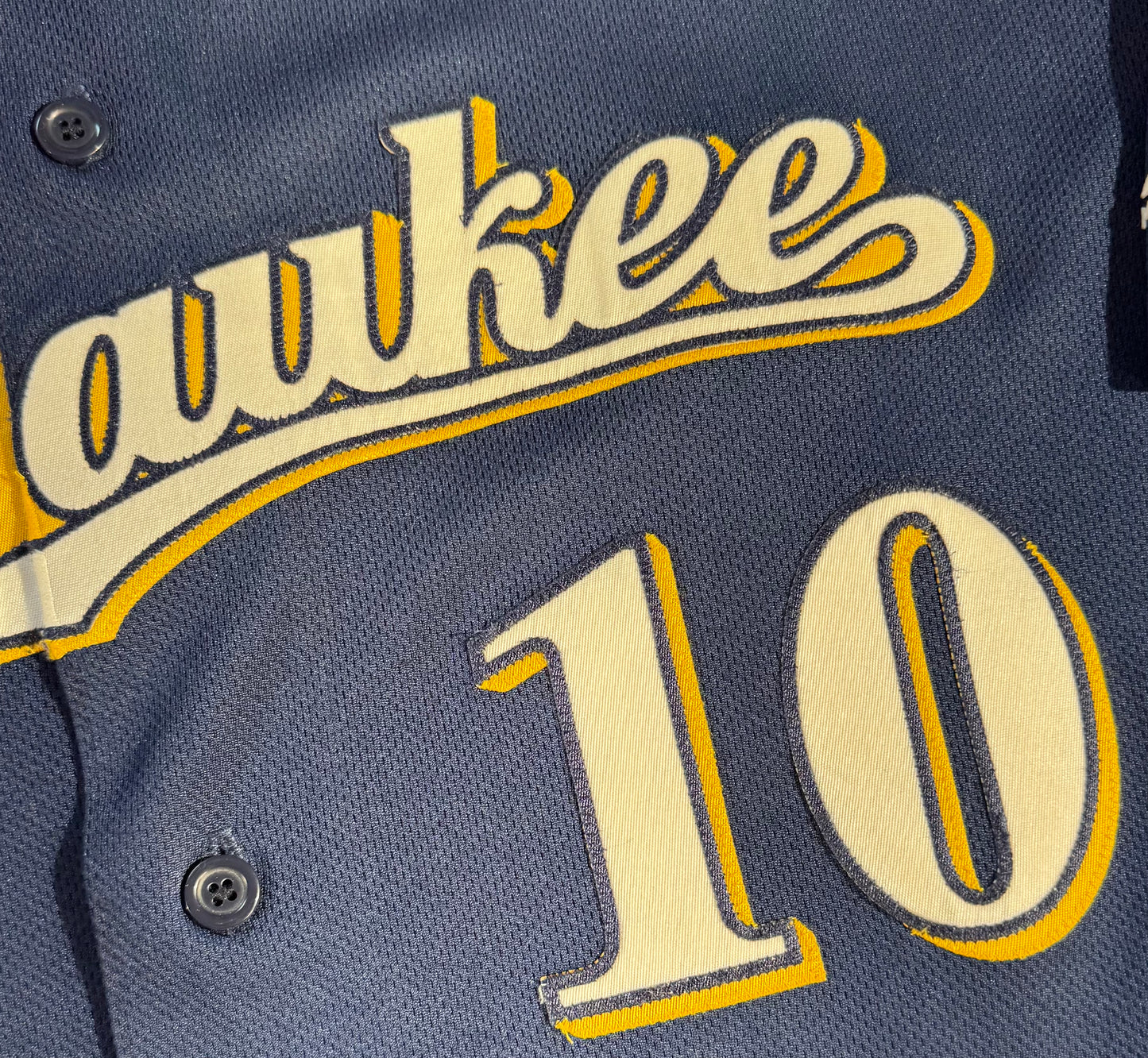 Vintage Milwaukee Brewers Jersey