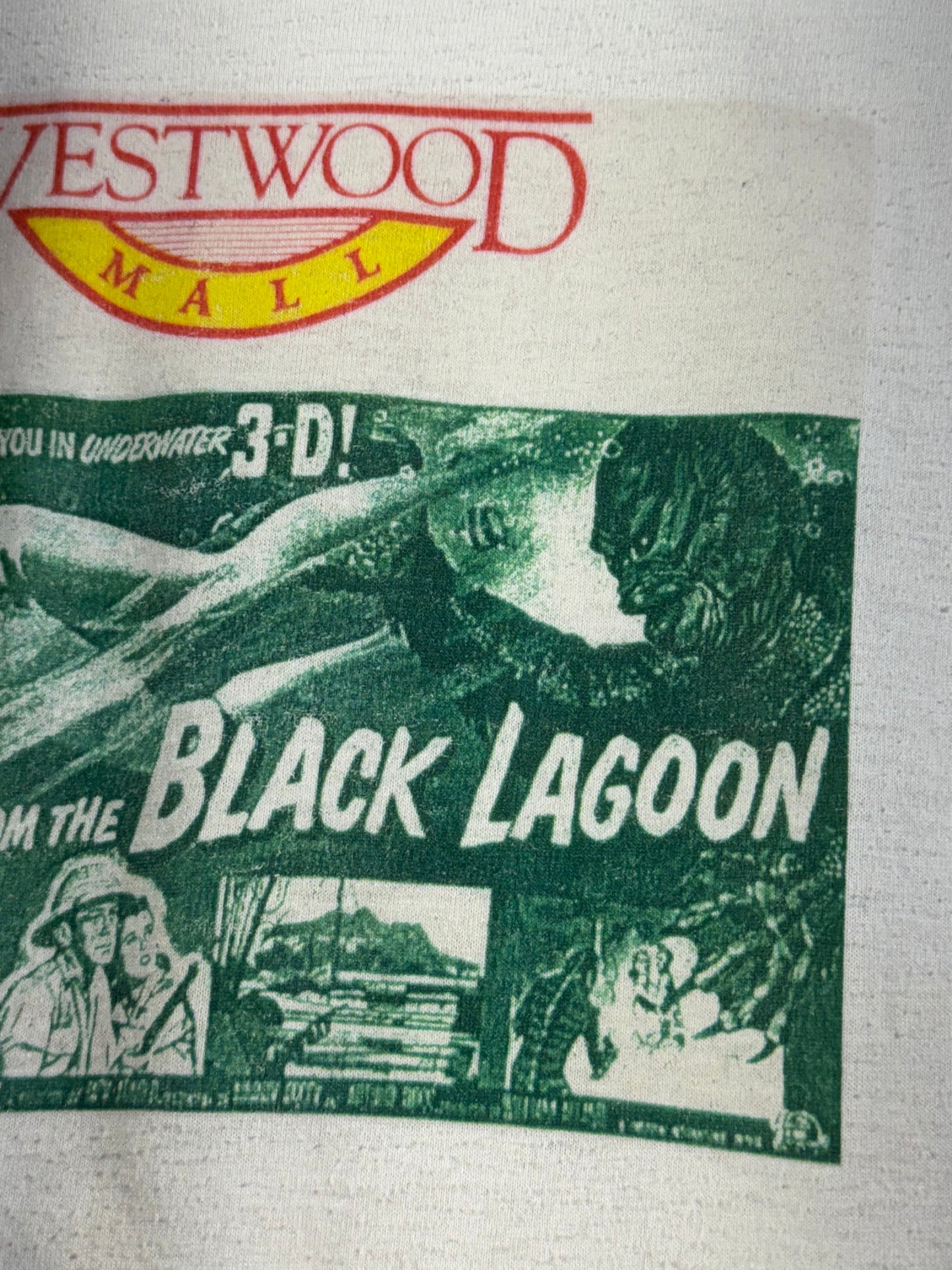 Vintage Creature From The Black Lagoon T-Shirt 80's 50/50 Single Stitch