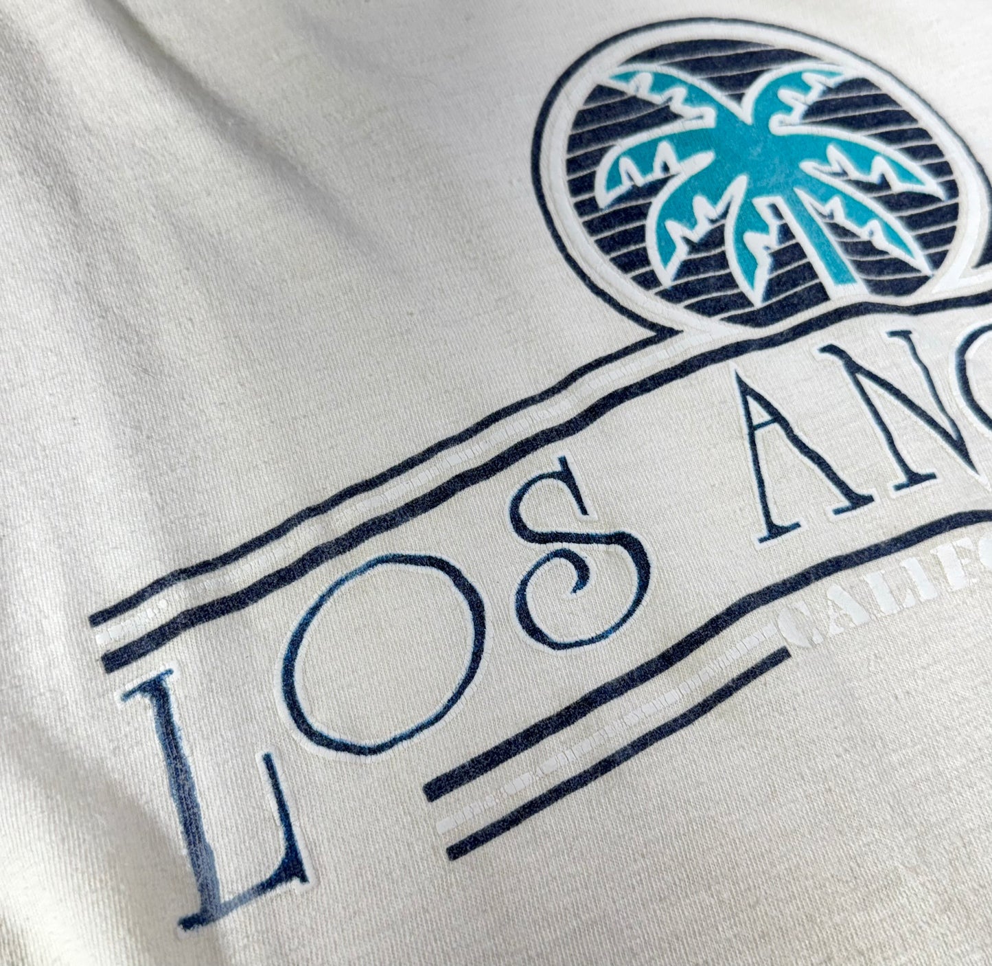 Vintage Los Angeles T-Shirt 90's Graphic Tee Single Stitch